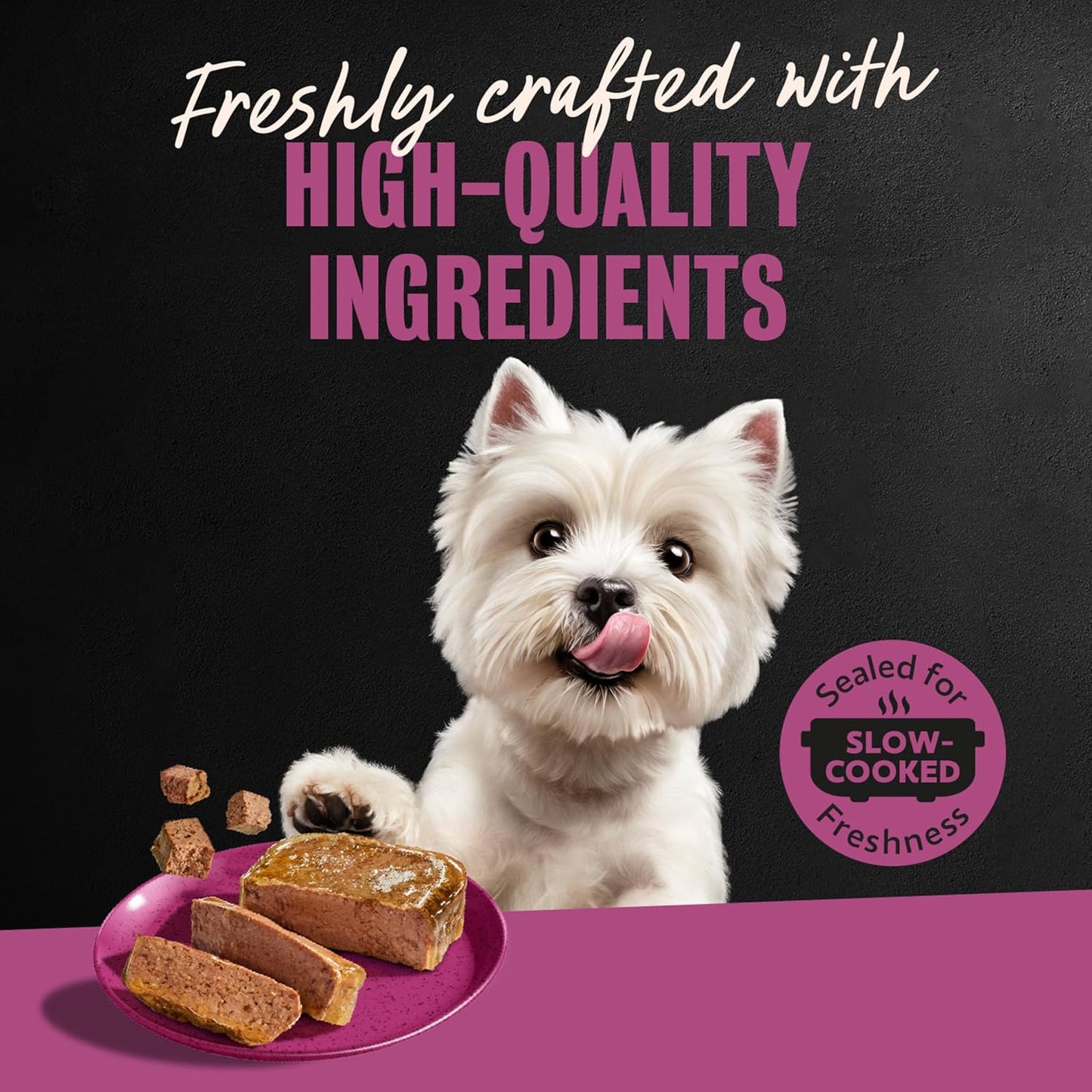 Classic Loaf in Sauce Adult Wet Dog Food Porterhouse Steak Flavor 3.5 Oz. Easy Peel Trays, 24 Count (Pack of 1)