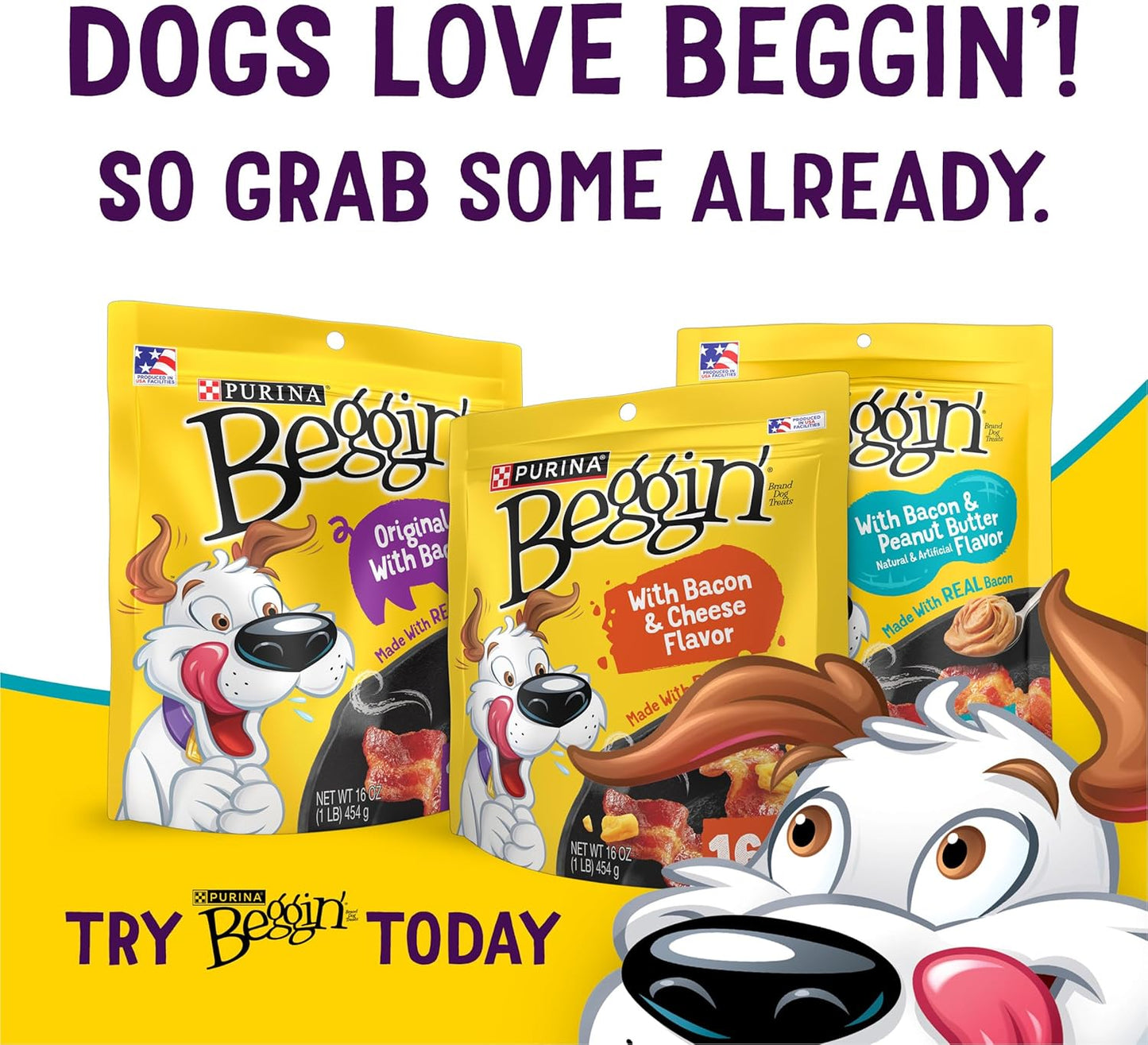 Flavor Stix with Bacon and Peanut Butter Flavor Dog Chew Stix - 40 Oz. Pouch