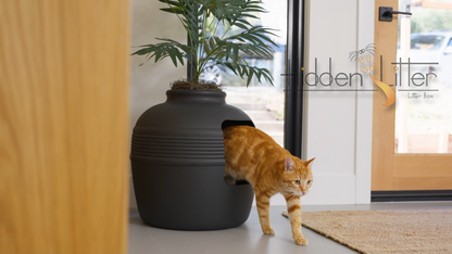 Original Hidden Litter Box Planter, Hooded Litter Box, Fake Plant Good Pet Stuff